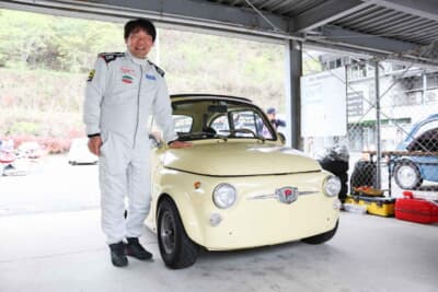 フィアット 500：かつてローバーミニ、アルファ ロメオ155、ダイハツ ハイゼット、フィアット クーボなどを愛用していたbianco武内さん