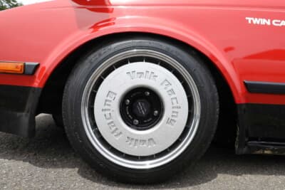 トヨタ セリカXX：ホイールは懐かしのレイズ ボルクレーシングエアロホイールを履かせている