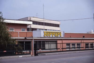 フェラーリ本社の見学がフィアットの試乗会ツアーに組み込まれていた