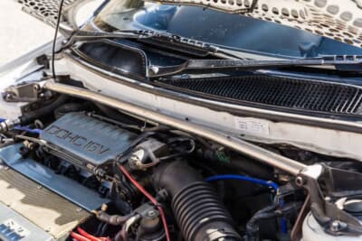 いすゞ ジェミニ イルムシャー：貴重なエンジンなどを別の1992年式イルムシャーに移植した