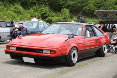 トヨタ セリカXX：赤黒2トーン車を探し続けて、ようやく見つかった個体だという