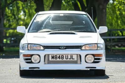 1万ポンド〜1万2000ポンド（約198万円〜約237万円）で現在も販売中のスバル「インプレッサ WRX STI」（C）Bonhams