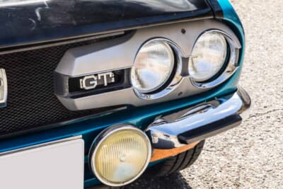 いすゞ ベレットGTR：通称ブラックマスクと呼ばれた後期型のフロントマスク