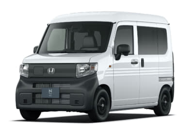 ホンダ N-VAN e:：商用ユースに特化した1人乗りの「e:G」をラインアップ。「e:FUN」以外は普通充電のみの仕様が用意されている