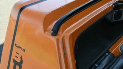 オークション終了後に落札された「ボンド・バグ700ES」（C）iconicauctioneers