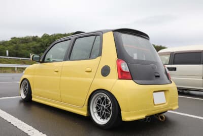 ダイハツ「エッセ」はお洒落なボーイズレーサーを目指してフルカスタム