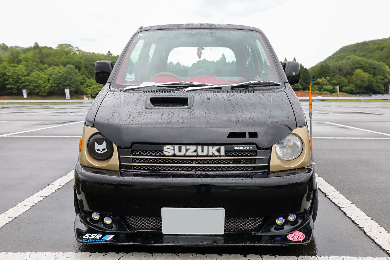 ☆DE51T/V☆スズキ車流用☆シャコタン☆街道レーサー☆ワゴンR☆ ザ・昭和な街道レーサー仕様のスズキ「ワゴンR」がハンパない