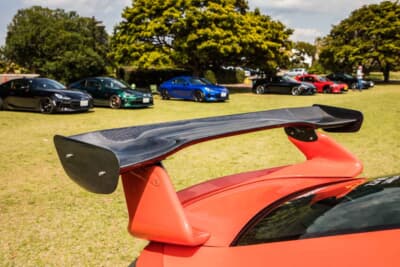 トヨタ 86：Sクラフトのウイングを装着