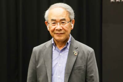 マツダの歴代スポーツカーの開発を担当した貴島孝雄さん。現在は山陽小野田市立山口東京理科大学工学部教授