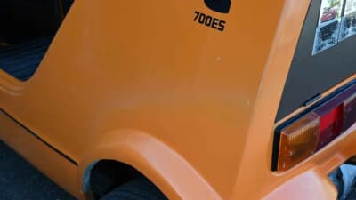 オークション終了後に落札された「ボンド・バグ700ES」（C）iconicauctioneers