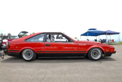 トヨタ セリカXX：赤黒2トーン車を探し続けて、ようやく見つかった個体だという