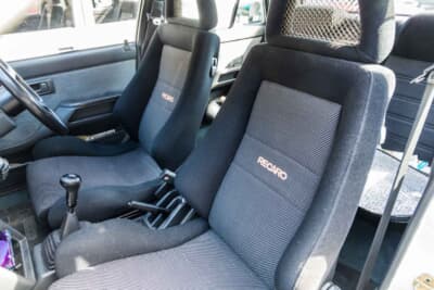 いすゞ ジェミニ：2024年イルムシャーのレカロシートやリアシートを入手。現在は交換をしている