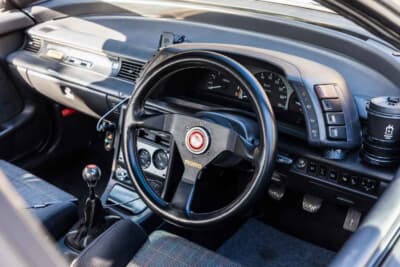 いすゞ ジェミニ イルムシャー：ハンドルや追加メーターも移植している