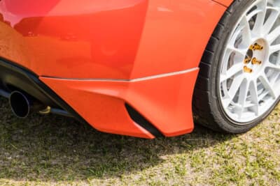 トヨタ 86：TRDのリアサイドスポイラーを装着