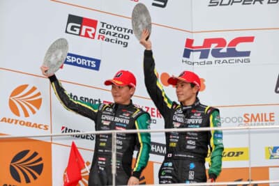 左が吉田広樹選手、右は野中誠太選手（埼玉Green Brave）