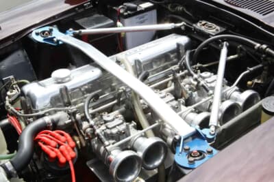 日産S30型フェアレディZ：エンジンはL28を3L化しメカチューン。約260psを発生しているとのこと
