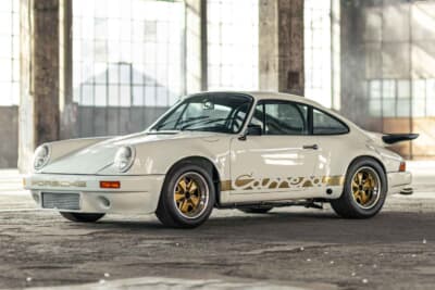 100万～150万ユーロ（邦貨換算約1億6245万～2億4365万円）で現在も販売中のポルシェ「911カレラRS 3.0」C）Courtesy of RM Sotheby's