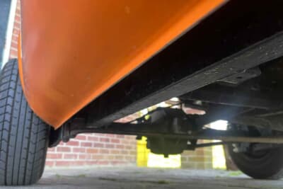 オークション終了後に落札された「ボンド・バグ700ES」（C）iconicauctioneers