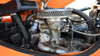 オークション終了後に落札された「ボンド・バグ700ES」（C）iconicauctioneers