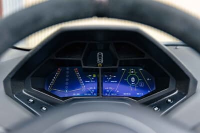 158万ユーロ(邦貨換算約2億5665万円)で落札されたランボルギーニ「レヴェントン ロードスター」(C)Courtesy of RM Sotheby's