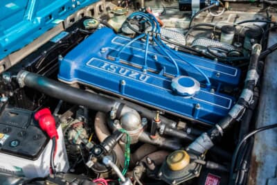 いすゞ ベレットGTR：1.6L 直4DOHCのG161Wにミクニソレックスキャブを2連装したエンジンを搭載