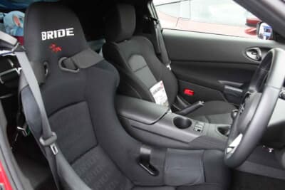 日産 フェアレディZ：BRIDE製シートとシートレールは以前所有していたRZ34から引き続き使用