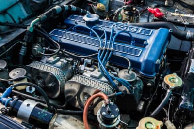 いすゞ ベレットGTR：1.6L 直4DOHCのG161Wにミクニソレックスキャブを2連装したエンジンを搭載