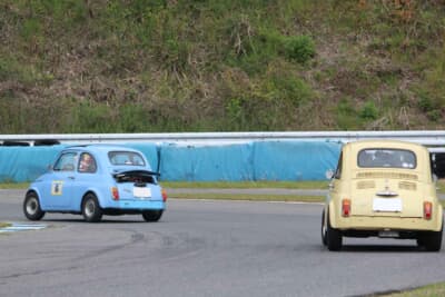 フィアット 500：過去のレース歴はラヴォイタ（Coppa del Lavoro Italiano）のみとのことだったが、素晴らしい走りを披露