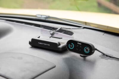 ルノー カングー：ヘッドアップディスプレイは速度計がフロントガラスに表示されるのだが、ワインディングを気持よく走っている時など視線移動が少なく重宝するそうだ