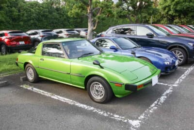 SA22型RX-7はイメージカラーだったマッハグリーン