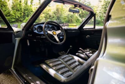 44万8500スイスフラン（邦貨換算約7680万円）で落札されたディーノ「246GTS」（C）Bonhams