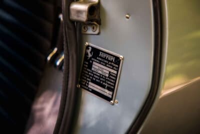 44万8500スイスフラン（邦貨換算約7680万円）で落札されたディーノ「246GTS」（C）Bonhams