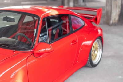 45万ユーロ～55万ユーロ（邦貨換算約7310万円～8934万円）で現在も販売中のポルシェ「911 カップ3.8 RSR」（C）Courtesy of RM Sotheby's