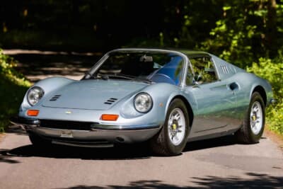 44万8500スイスフラン（邦貨換算約7680万円）で落札されたディーノ「246GTS」（C）Bonhams