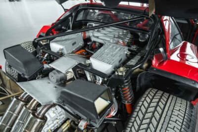 281万7500ユーロ（邦貨換算約4億5770万円）で落札されたフェラーリ「F40」（C）Courtesy of RM Sotheby's