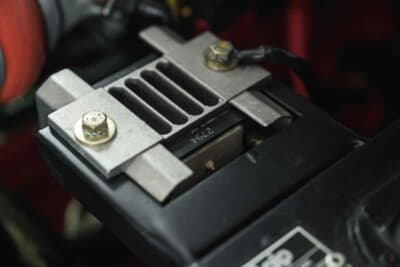 281万7500ユーロ（邦貨換算約4億5770万円）で落札されたフェラーリ「F40」（C）Courtesy of RM Sotheby's