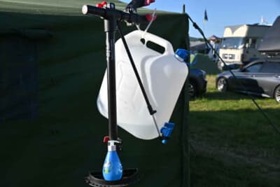 キャンプでは色んな工夫がされていました