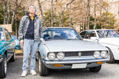 新倉さんといすゞ 117クーペ