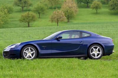 8万500スイスフラン（邦貨換算約1490万円）で落札されたフェラーリ「612スカリエッティ」（C）Bonhams