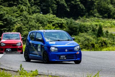 スズキ アルト：1クラス準優勝の346#岩塚真澄