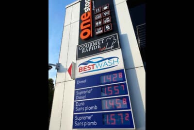 ガソリン価格にビックリ！レギュラーが1Lにつき約30セントもドイツより安いのです