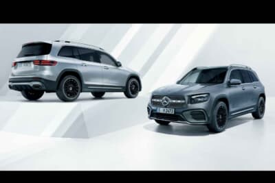 メルセデス・ベンツGLB Urban Stars：ボディカラーはハイテックシルバーメタリックの200d 4MATIC