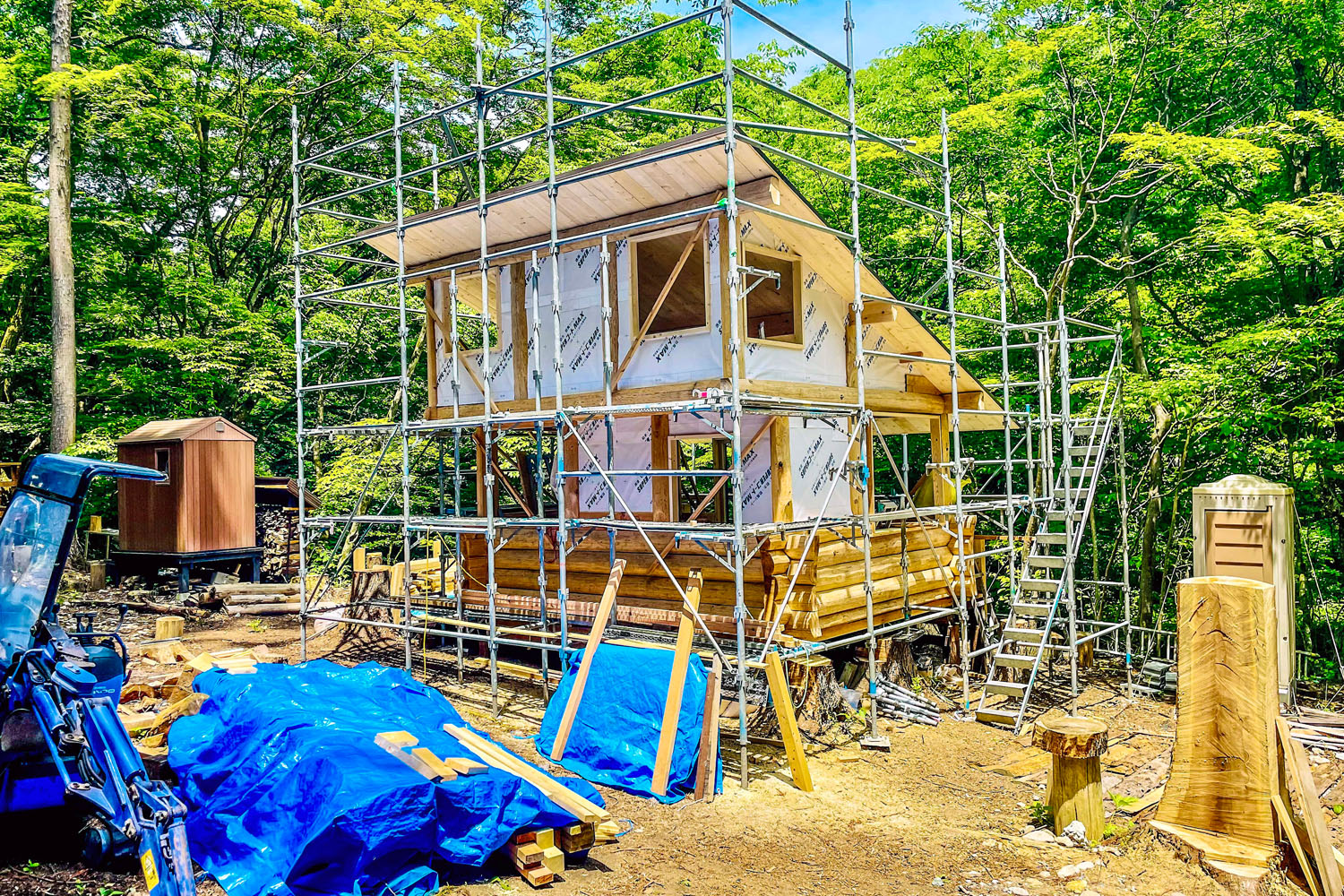 予算250万円！ 念願のログハウスは厳冬期でも快適に過ごせるよう