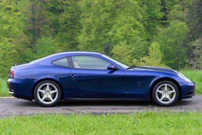 8万500スイスフラン（邦貨換算約1490万円）で落札されたフェラーリ「612スカリエッティ」（C）Bonhams