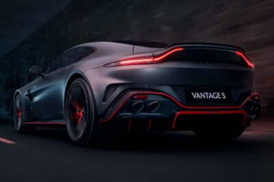 アストンマーティン・ヴァンテージS：ブライトクロームエキゾーストフィニッシャーを標準装備