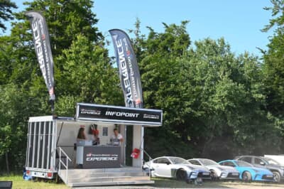 GR Experienceのチェックインカウンター