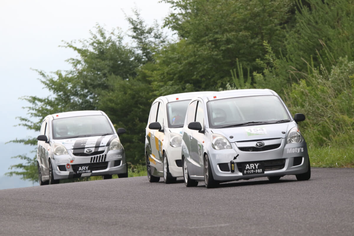 1クラス第3位の154号車 小松日高