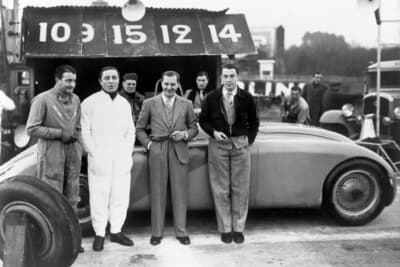 1939年のル・マン24時間レースで勝利を収めたブガッティ・タイプ57Cタンク