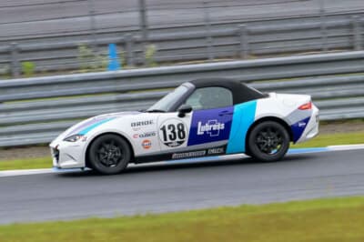 マツダ ロードスター：セッション後半にベストタイムが出ると思い連続アタックを実施