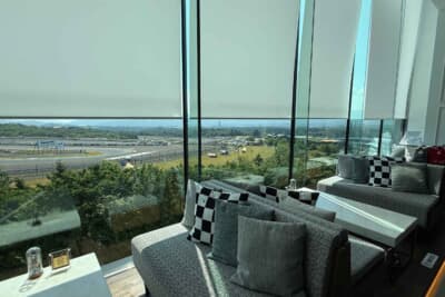 涼しい環境でのレース観戦もいいわ〜